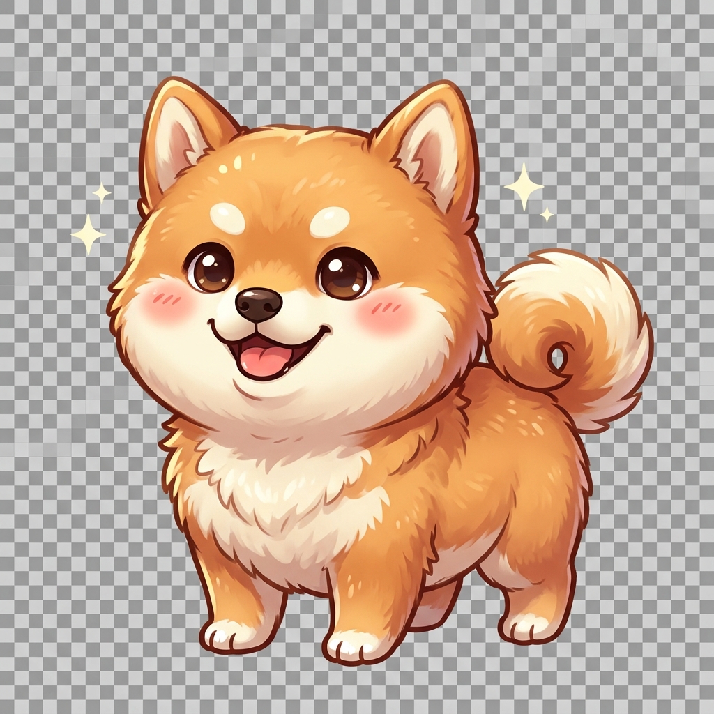 Shiba Portrait