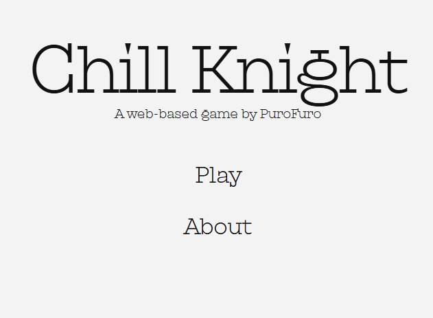Chill Knight
