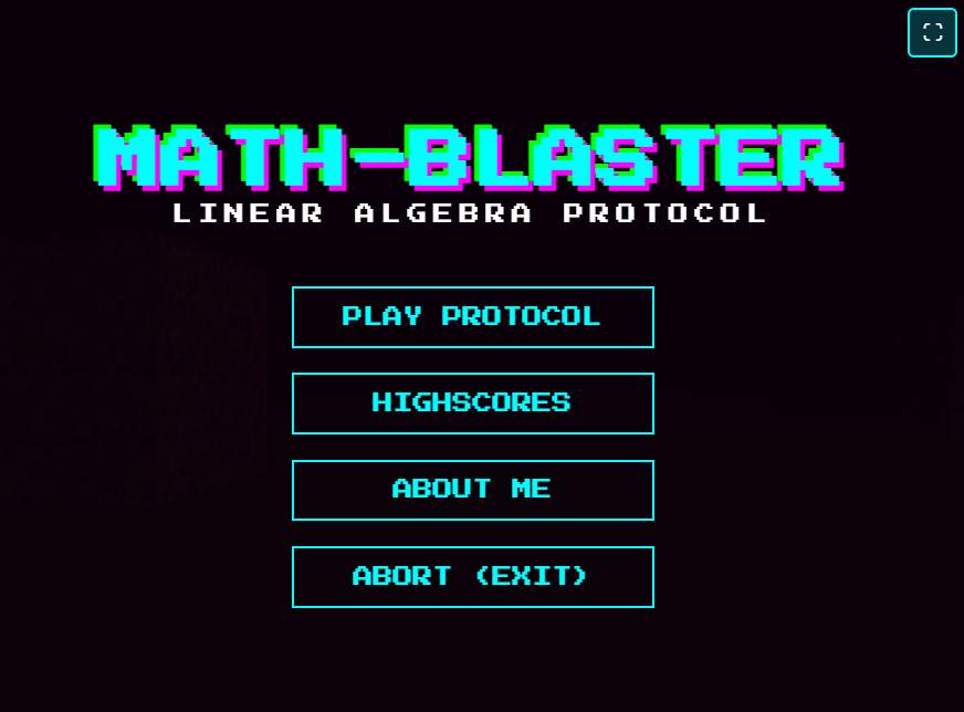 Math-Blaster: Linear Algebra Protocol
