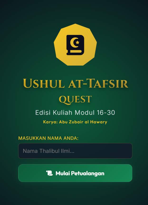 UmZu's - Usuhul Tafsir Quest